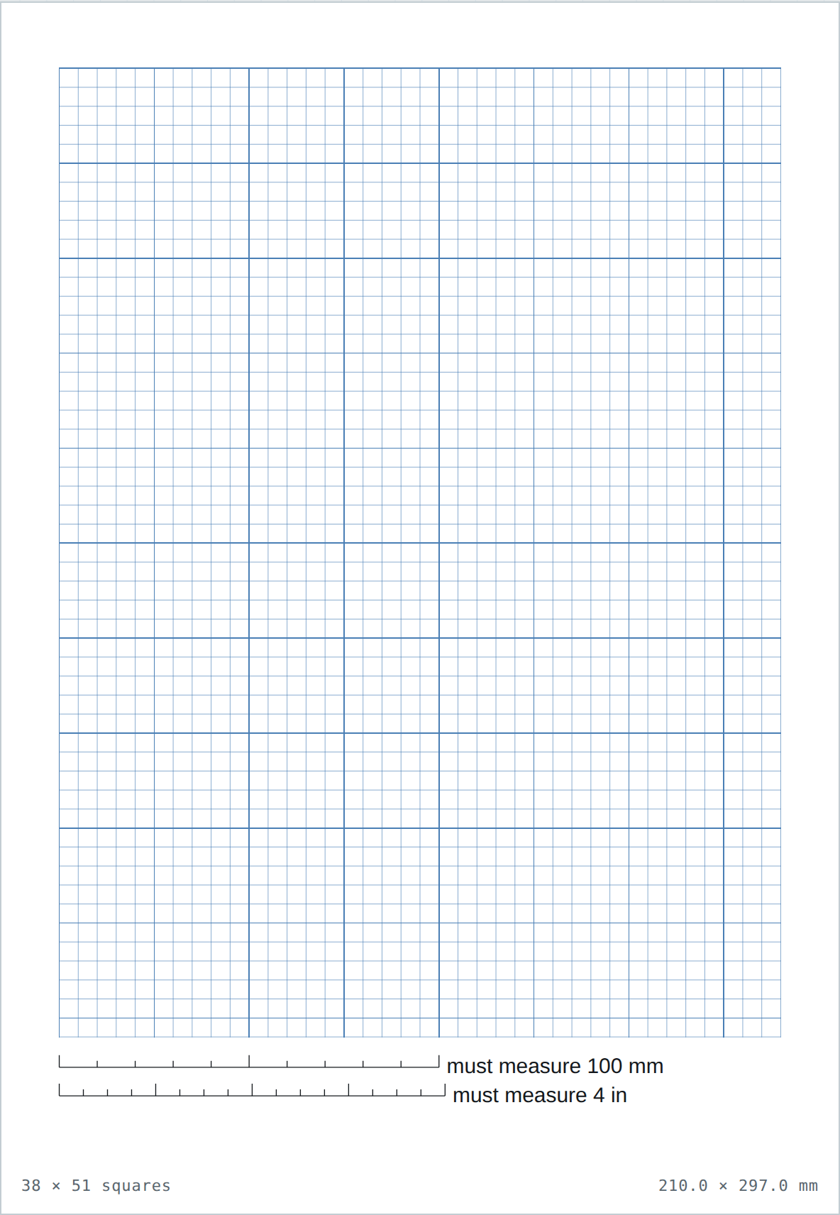 Free Online Graph Paper Generator — printable PDF sheet preview